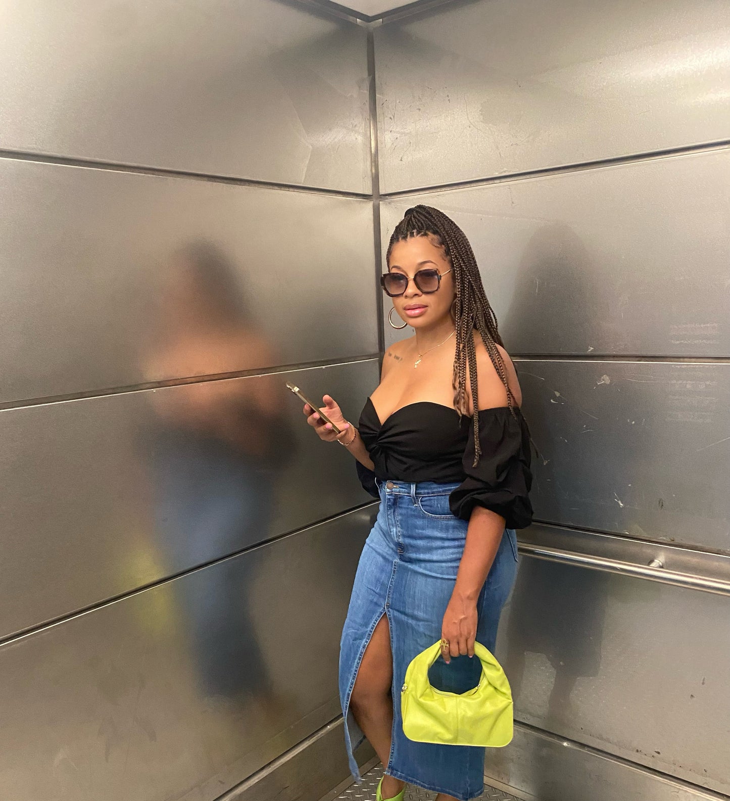 Bubble’s Denim Skirt