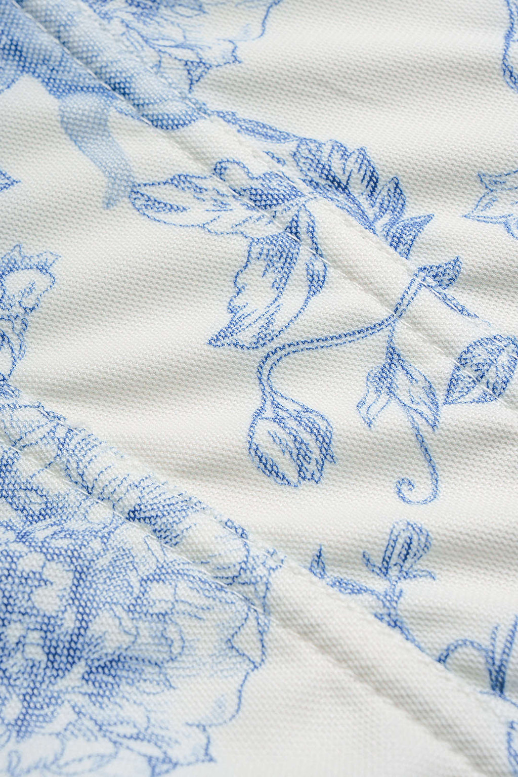Blue Toile Corset