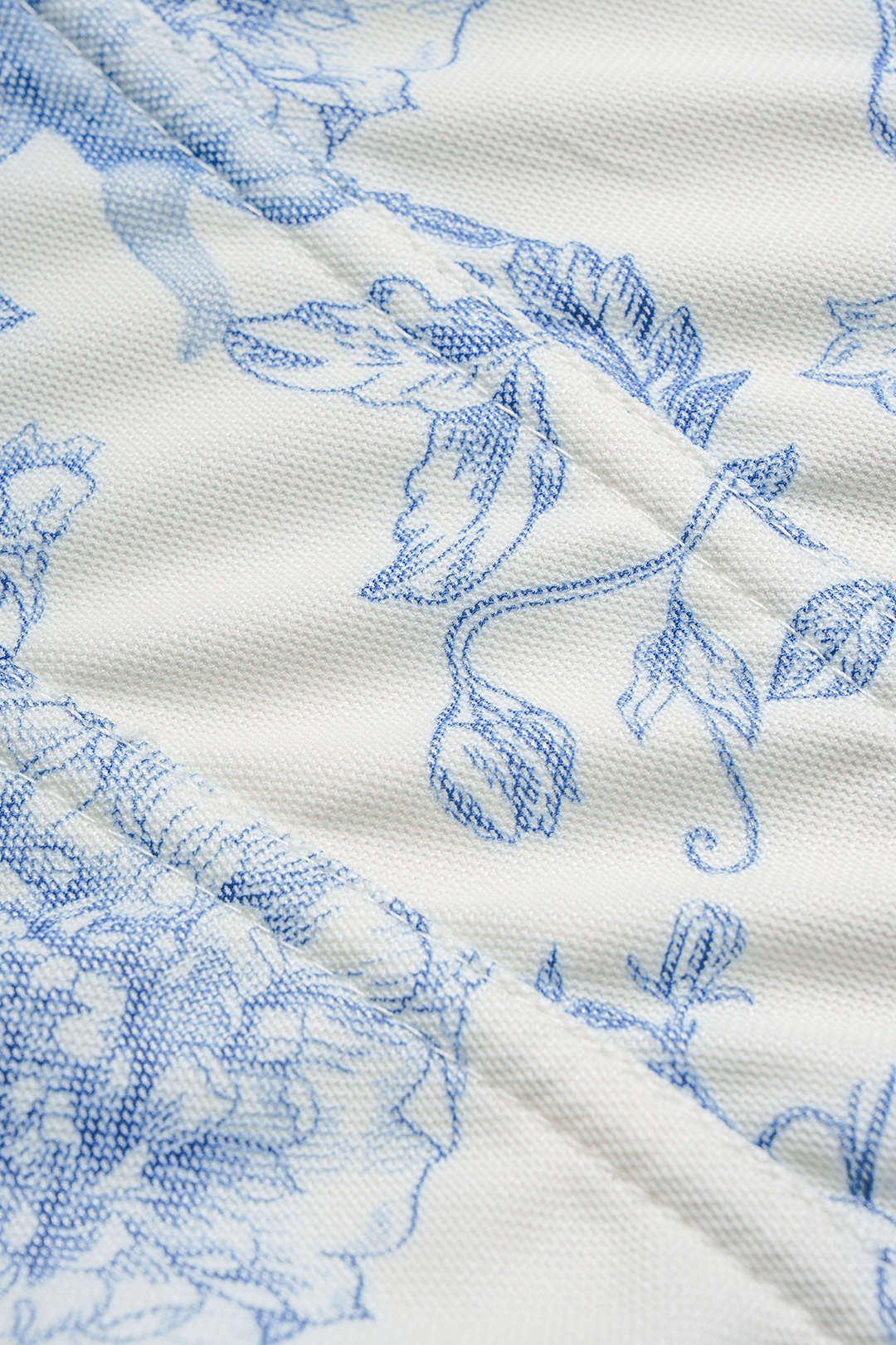 Blue Toile Corset