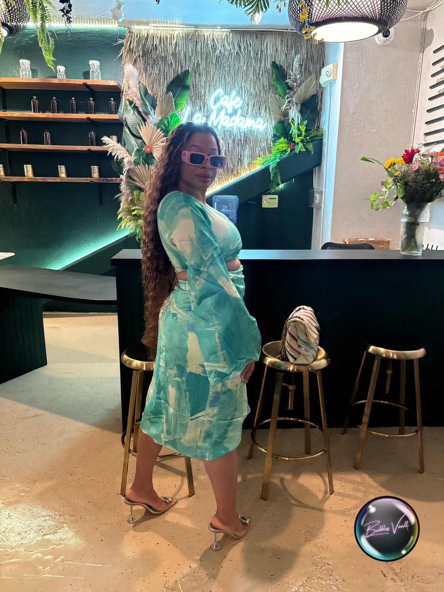 Delphine One Shoulder Dress
