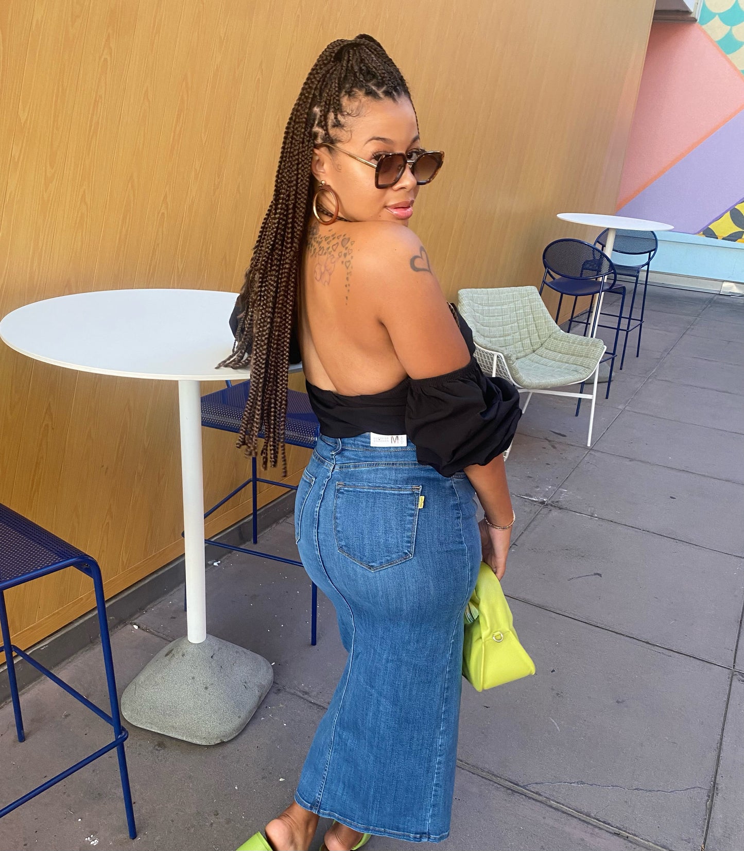 Bubble’s Denim Skirt
