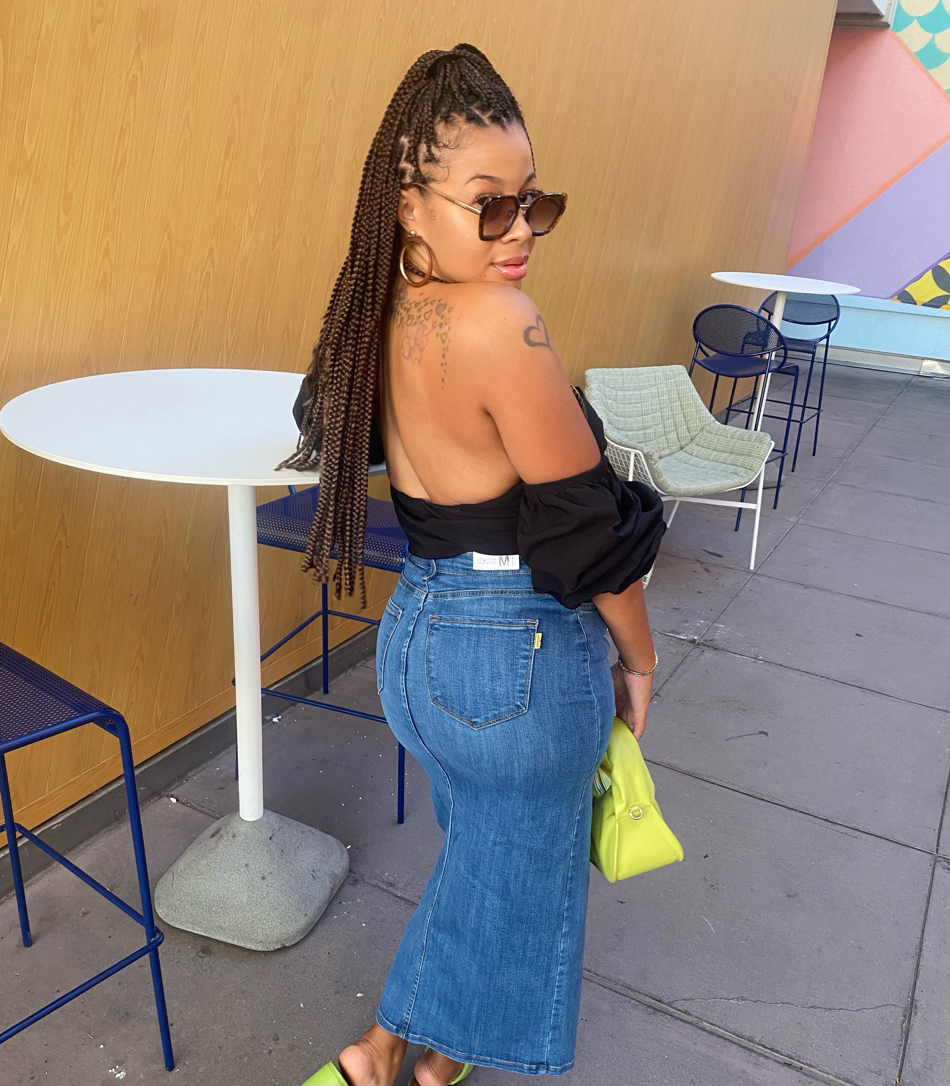 Bubble’s Denim Skirt