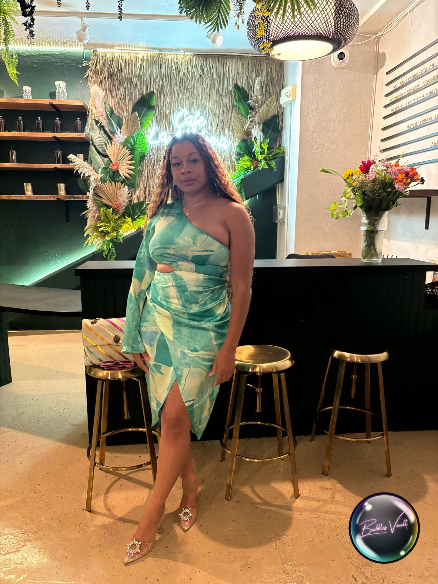 Delphine One Shoulder Dress