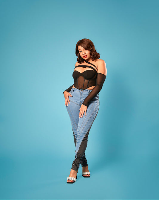 Grown and Sexy Corset Top