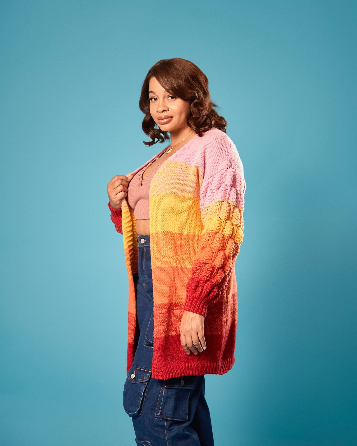 Rainbow Bridge Cardigan