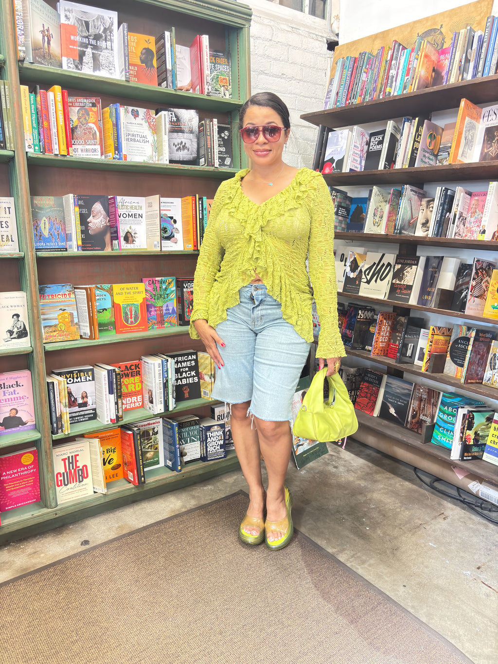 The Sage Romance Blouse