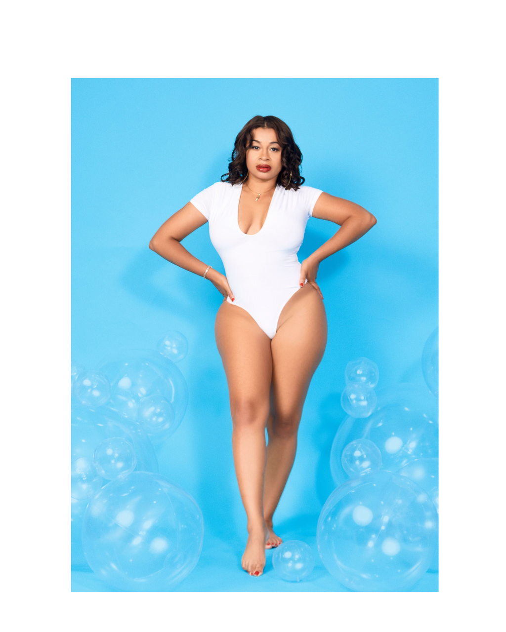 White Rose Bodysuit
