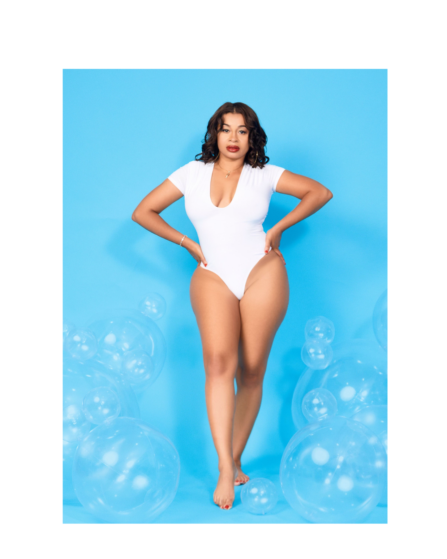 White Rose Bodysuit